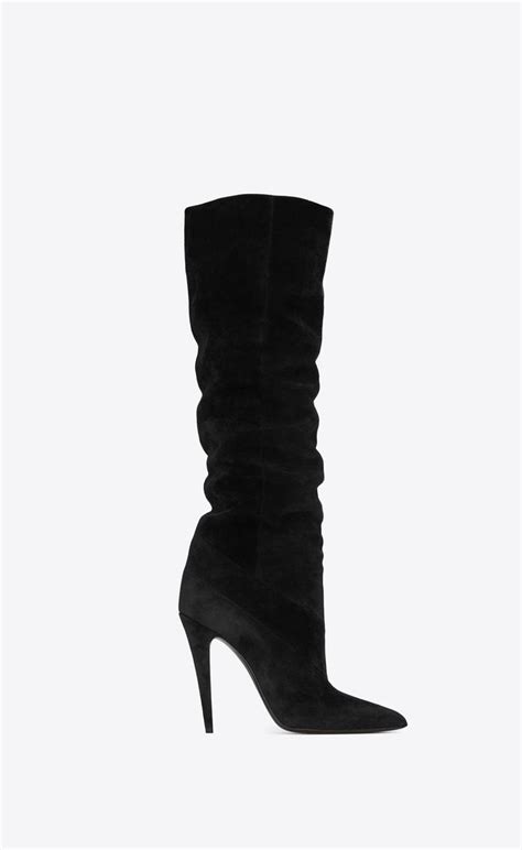 ysl girls boots|yves saint laurent boots women's.